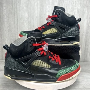 Nike Air Jordan Spizike Black Varsity Red Green Mens 10.5 315371-026 Sneakers OG - Picture 1 of 10