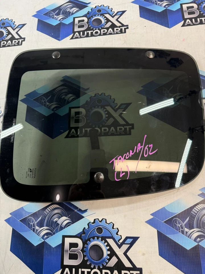 Оригинальная левая четверть стекла со стороны водителя для Toyota Tacoma 1995-2004 годов выпуска - Изображение 1 из 3