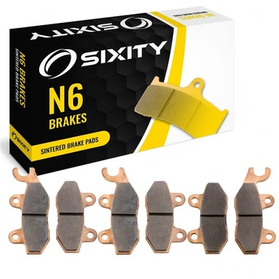 Juego de pastillas de freno delanteras + traseras sinterizadas 2008 UM United Motors X-Peed 250 I Full lc Foto 1 de 4