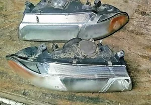 Plymouth Breeze Pair Left & Right Headlight Assembly 97-2000 - Bild 1 von 5