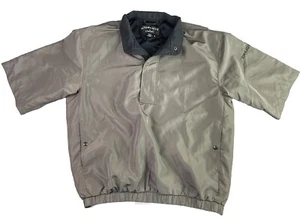 Pullover de golf Dryjoys Footjoy Shacket para hombre forrado medio media cremallera manga corta - Imagen 1 de 13