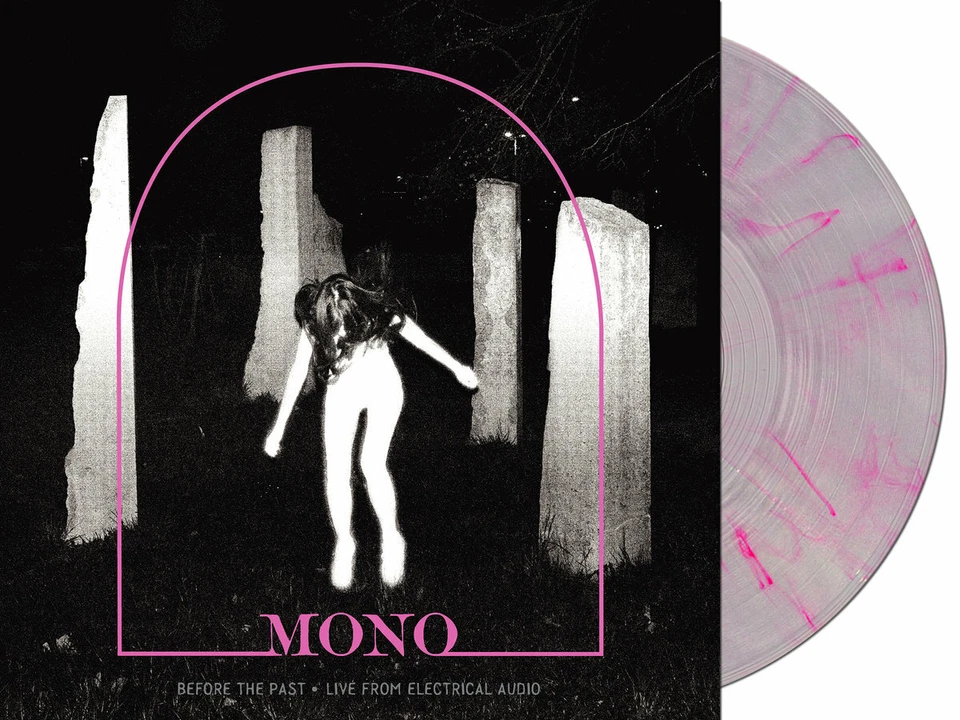 MONO - Before The Past // Vinyl LP limited to 2000 on Clear/Pink Smoke LP - Image 1 of 1