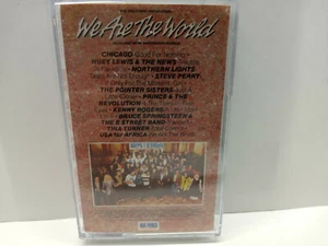 We Are The World Audio Cassette Vintage Original Insert Historic Recording - Picture 1 of 10