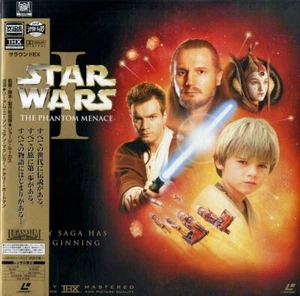 STAR WARS: EPISODE I - THE PHANTOM MENACE-Japanese original Vintage LASER DISC - Picture 1 of 5