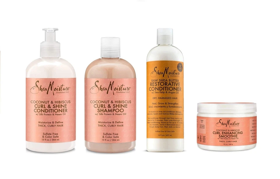 Productos para el cuidado del cabello de coco e hibisco con humedad de karité Foto 1 de 1