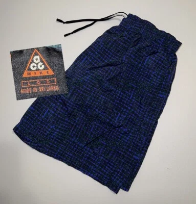 De colección 1996 Nike ACG Geométrico Abstracto Estampado de Natación Pantalones Cortos Traje de Baño Años 90 Foto 1 de 4