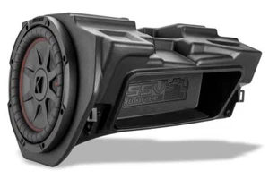 SSV Glove Box 10" Unloaded Subwoofer Enclosure For Polaris RZR S 900 2014-21 - Picture 1 of 5