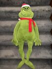 Grinch Jumbo Plush 48” Ruz Dr. Seuss Christmas Plush 2” TEAR SPOT