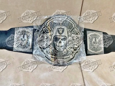 Cinturón Campeonato Nación Raiders de Las Vegas Tamaño Adulto 2mm Latón Foto 1 de 4