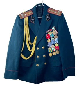Vintage Soviet Union USSR Military Officer's Uniform Colonel with Jacket Pants - Picture 1 of 18
