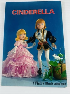 Cendrillon 1972 Platt & Munk Storybook | Vintage conte de fées classique - Photo 1/3