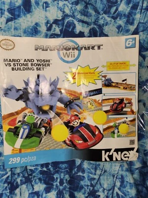 K'Nex  - Mario - Mario and Yoshi Vs Stone Bowser Set Manual Instruction - Image 1 of 4