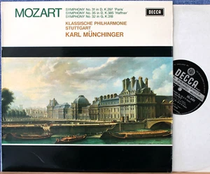 Münchinger. Mozart (Symphonies 31, 32 + 35). Decca SXL 6402 wb. NM - Picture 1 of 1