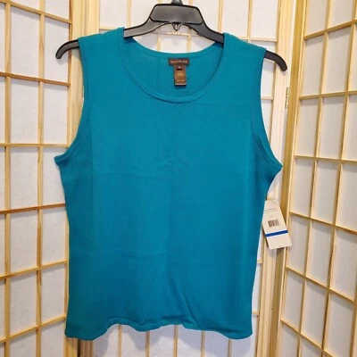 Chaleco Suéter Verde Multiples Brand Mujer Talla 1X Nuevo Con Etiquetas Foto 1 de 4
