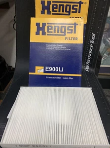 2-E900LI Hengst New Cabin Air Filter for VW Volks  Beetle Jetta Passat Golf READ - Picture 1 of 4