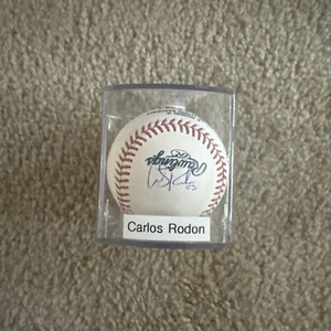 Carlos Rodon Autographed Signed Official Major League Baseball Inscribed 55 - Picture 1 of 4