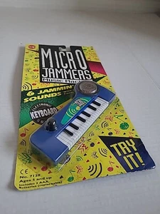 1993 Cap Toys Micro Jammers Blue Keyboard #7120 New in Package - Picture 1 of 6