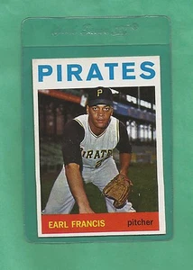 1964 Topps Pittsburgh Pirates Earl Francis # 117 NM-MT Tough Low Pop Card !!! - Picture 1 of 1