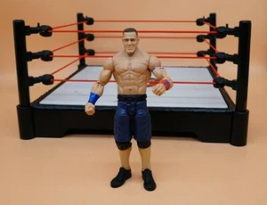 Mattel WWE John Cena Action Figure Series 69 Dark Blue Shorts Red Blue Band 2013 - Picture 1 of 5