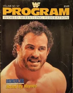 WWF Magazine Program Volume 147 Hercules - Picture 1 of 12