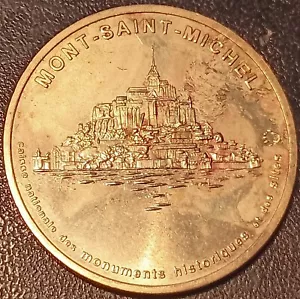 Médaille touristique - Le Mont Saint-Michel (50 Manche ) 1998 ! 50MSM/1 - Foto 1 di 2