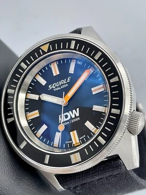Squale DW Divers Watches 60 Atmos Thalassa Limited Edition 50 Pieces Swiss 600m - Image 1 of 4