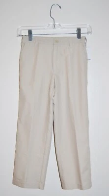 Pantalones chinos Champion Little Boys beige piedra frente plano nuevos con etiquetas talla 4-5 6-7 Foto 1 de 4