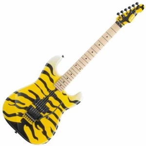 EDWARDS E-YELLOW TIGER George Lynch Model Electric Guitar with gig bag - Picture 1 of 10