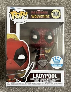 FUNKO POP! Marvel Deadpool V Wolverine Ladypool #1404 Diamond Collection Exc - Imagen 1 de 6