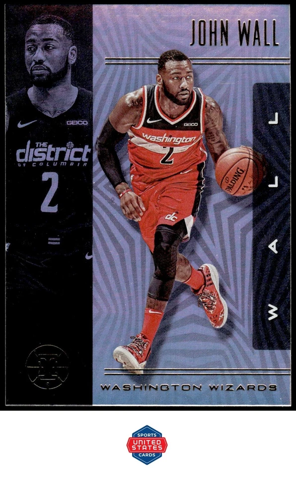 2019-20 Panini Illusions #85 John Wall - Image 1 of 2