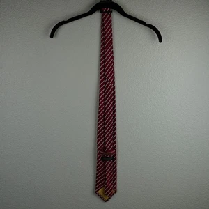 Donald J. Trump Signature Collection Seidenkrawatte rot weiß gestreift - Bild 1 von 6