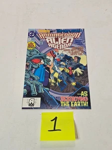 Armageddon The Alien Agenda #1 DC Comics 1991 Monarch Captain Atom - Imagen 1 de 3