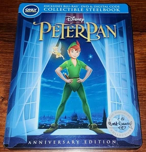 Peter Pan 1953 Blu Ray Steelbook Disney Signature Collection Best Buy Exclusive - Bild 1 von 4