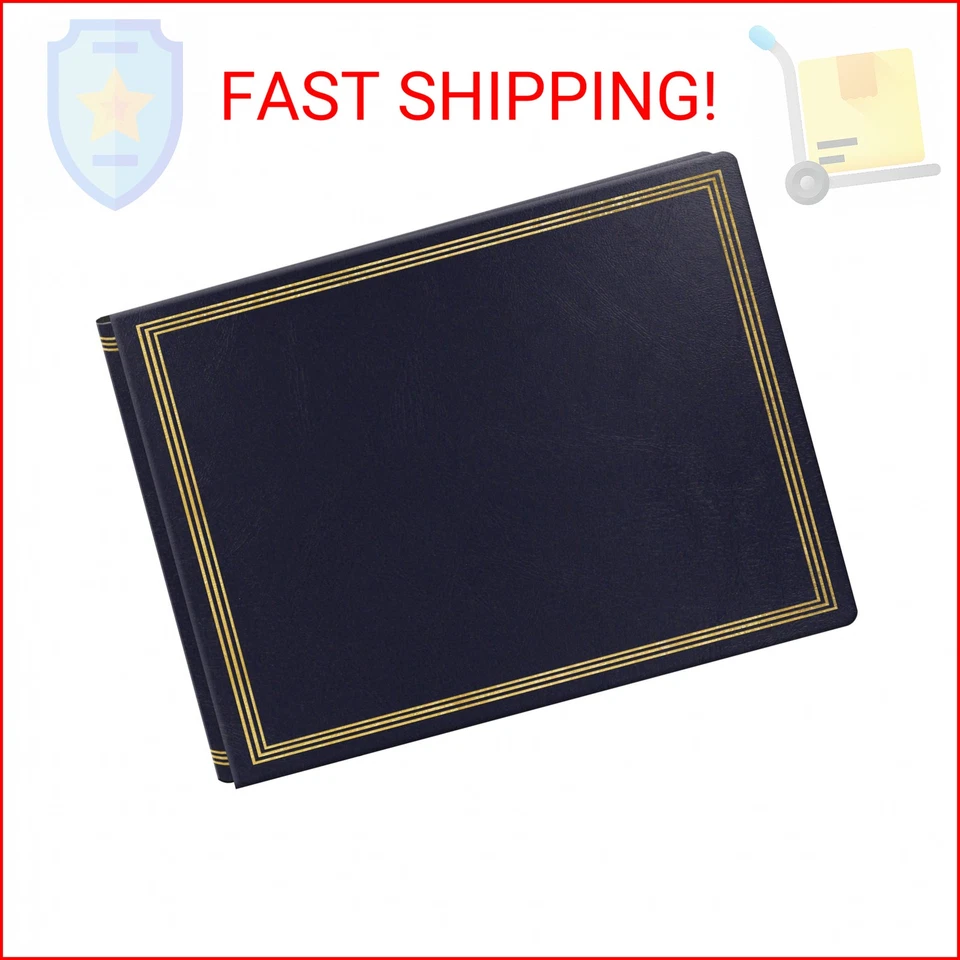 Extra Large Magnetic Page X-pando Photo Album Navy Blue