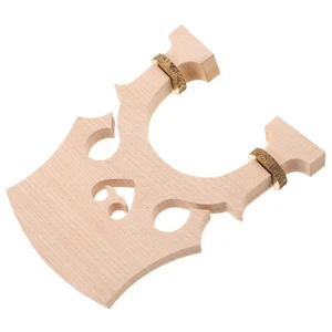 Bloques de puente de madera de arce para violonchelo 3/4 europeos ajustables (ajustables - Imagen 1 de 12