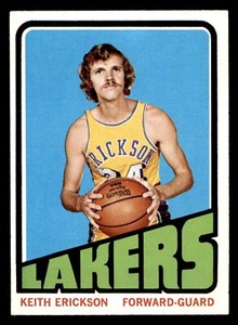 1972 Topps Basketball #140 Keith Erickson NM+