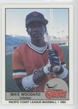1985 Cramer Pacific Coast League Mike Woodard #181