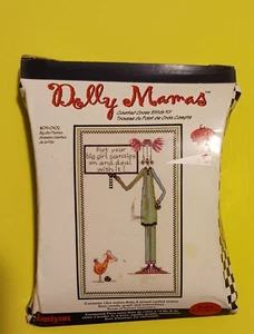 Janlynn Dolly Mamas Counted Cross Stitch Kit Big Girl Panties 019-0402 Joey Inc - Picture 1 of 6