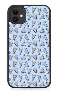 Estuche de teléfono de goma con diseño de arpa arpas música clásica musical foto símbolo forma DK5 - Imagen 1 de 2