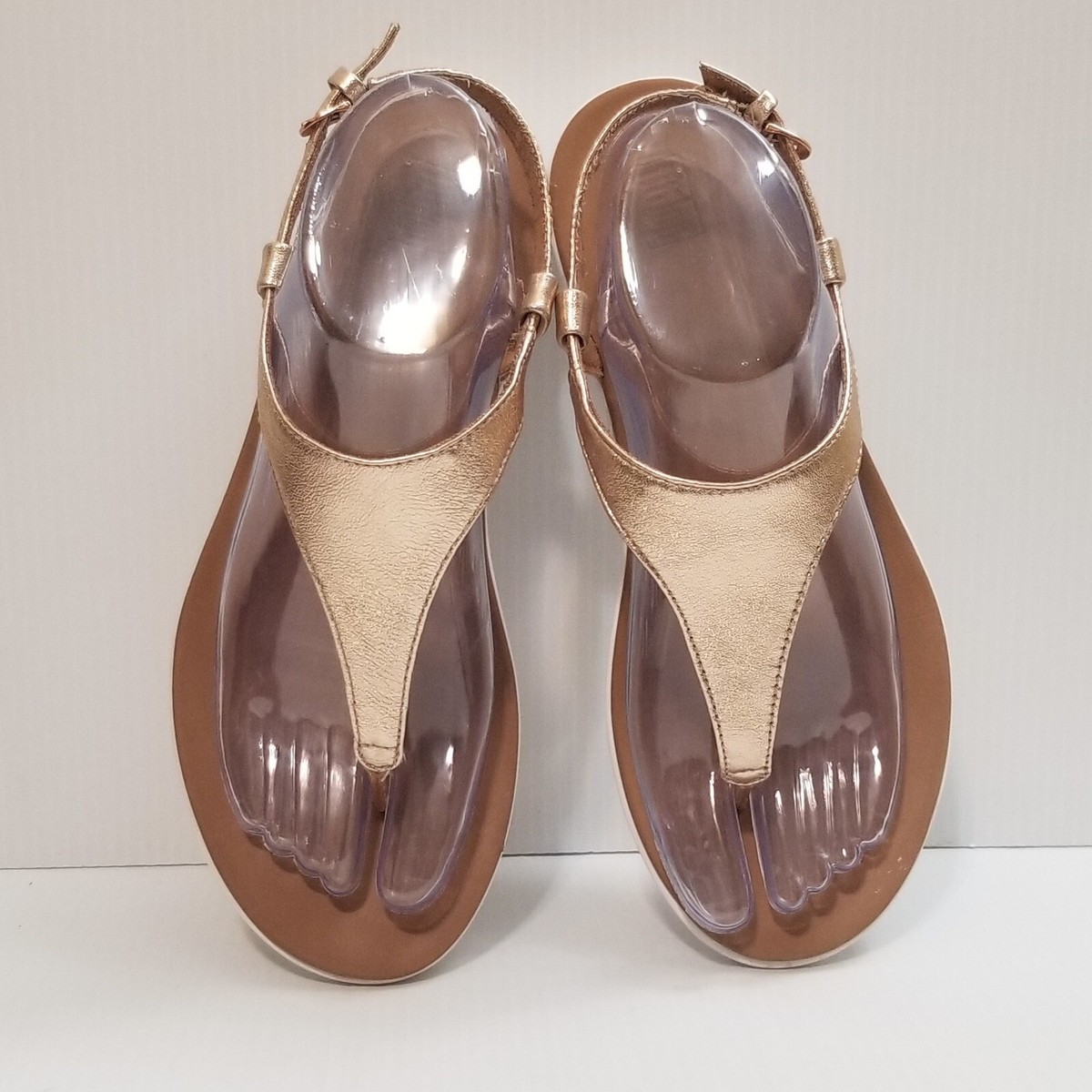 Fitflop Barra Sandals Strap Sandals Fitflop Barra Rose Gold Solo