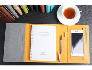 A5 Spiral Business Office Notebook Notepad Gift Loose-leaf Bound Multifunction - Picture 1 of 3