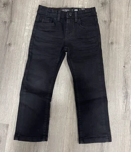 Cultura Boy's Cotton Blend Slim Jeans Black Size 3 6554 - Picture 1 of 2