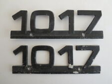 orig.Mercedes Benz LKW " 1017 " (1 Paar ) Schriftzug,Emblem,Typenschild,Logo