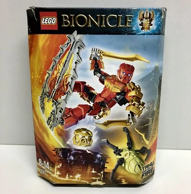 LEGO BIONICLE - 70787 - Tahu maître du feu / Master Of Fire - Neuf Scellé - Rare - Photo 1/4