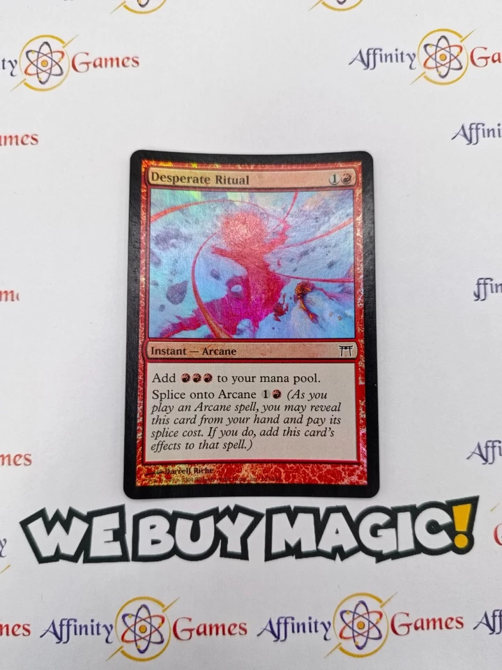MTG | Desperate Ritual | Kamigawa | Foil  | Moderately Played  | English - Image 1 of 4