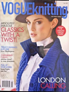 Vogue Knitting Magazine Fall 2010 London Calling-Excellent condition - Picture 1 of 3