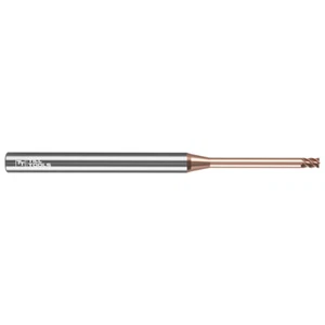 Mini fresa a gomito VHM PRO a collo lungo Z4, mini fresa lunga, fresa HPC 1-4 mm - Foto 1 di 2