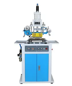 New 220V 80*125mm Pneumatic Hot Foil Stamping Embossing Machine Fast Shipping - Picture 1 of 4
