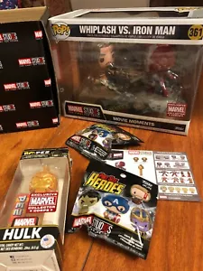 Funko Pop Marvel Collector Corps Box First Ten 10 Years 2018 Whiplash Iron Man 2 - Picture 1 of 12