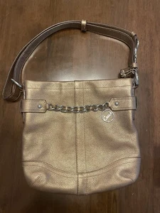 Authentic COACH Handbag Purse  leather RARE Bucket - Picture 1 of 7